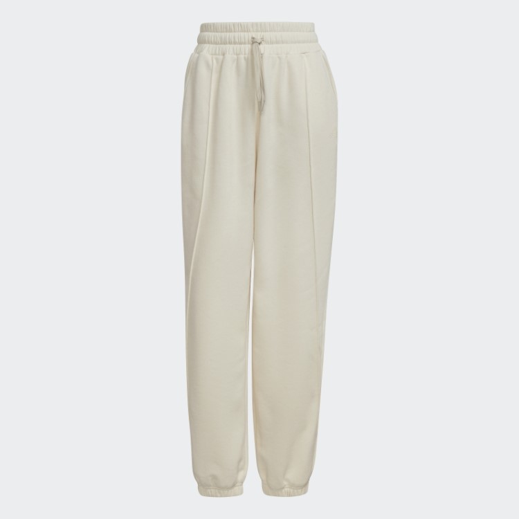 Calça Jogger De Lã Branca Adidas Hyperglam