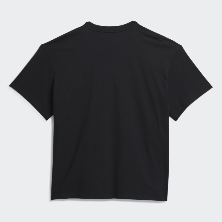 Camiseta Oversized Preta Da Alemanha Para A Copa Do Mundo (tamanho Grande) Adidas