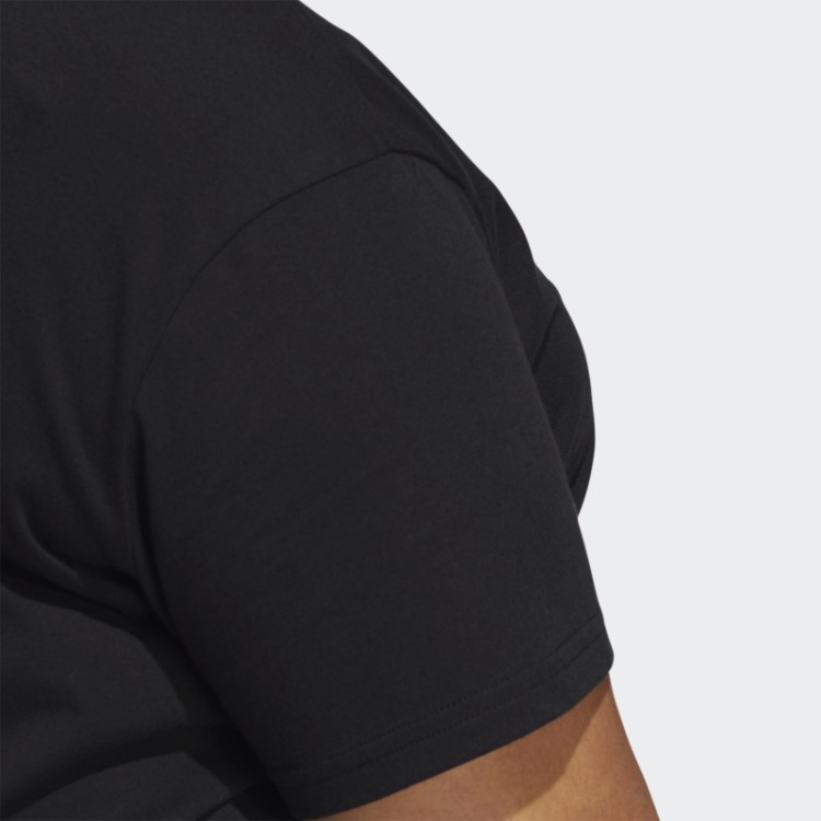 Camiseta Oversized Preta Da Alemanha Para A Copa Do Mundo (tamanho Grande) Adidas
