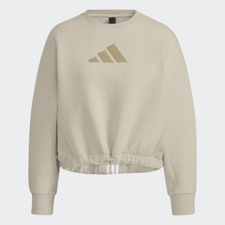 Suéter Swarovski Marfim Adidas