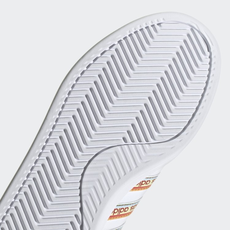 Adidas Grand Court Cloudfoam Estilo De Vida Court Comfort Shoes Vermelho Exuberante