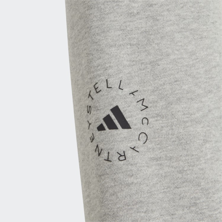 Moletom Cropped Fashion Cinza Médio Adidas By Stella Mccartney Truecasuals