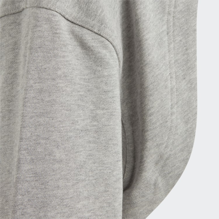 Moletom Cropped Adidas By Stella Mccartney Truecasuals Cinza Médio