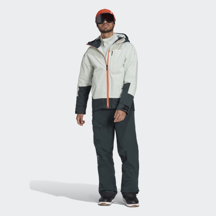 Terrex Myshelter Jaqueta De Neve De 2 Camadas Com Isolamento Verde Adidas