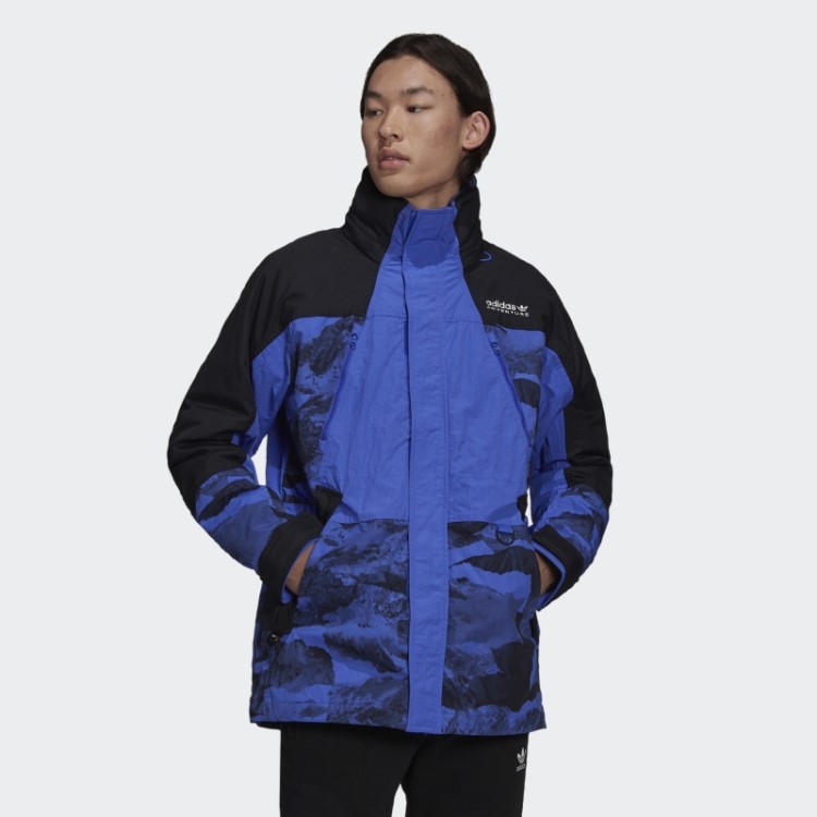 Ink Hot Jaqueta Adidas Adventure Allover Print Blocked Outdoor