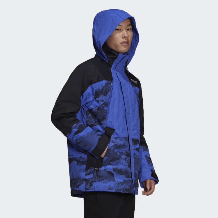 Ink Hot Jaqueta Adidas Adventure Allover Print Blocked Outdoor