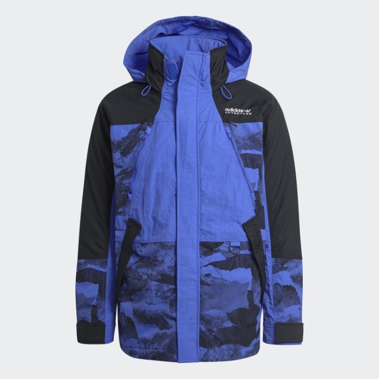 Ink Hot Jaqueta Adidas Adventure Allover Print Blocked Outdoor