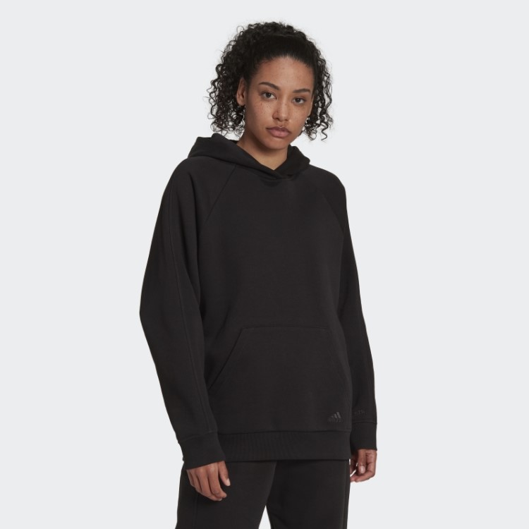 Moletom Com Capuz De Lã Para Namorado Preto Adidas All Szn