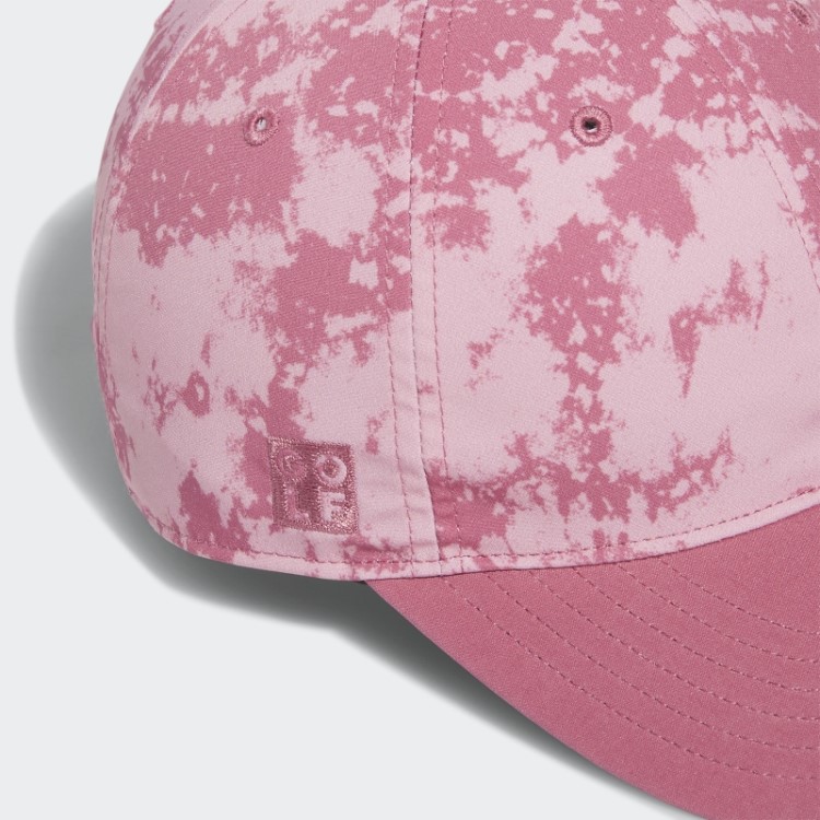 Chapéu Rosa Com Tinta Spray Adidas