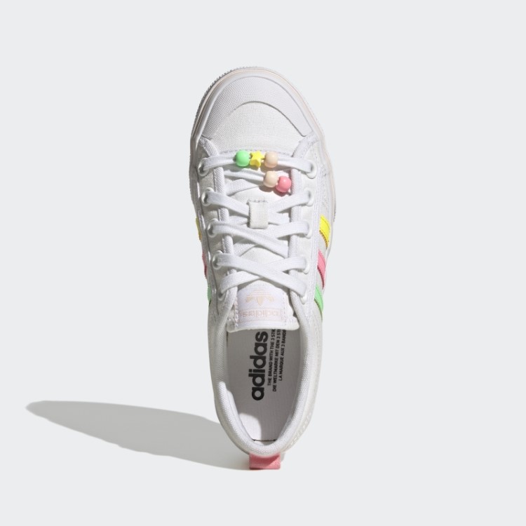 Sapato Plataforma Rosa Adidas Nizza