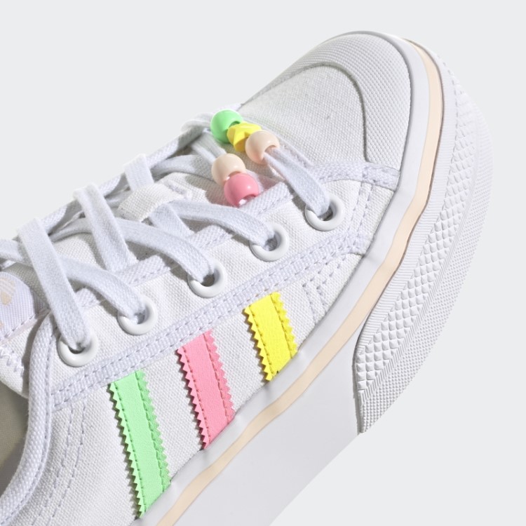 Sapato Plataforma Rosa Adidas Nizza