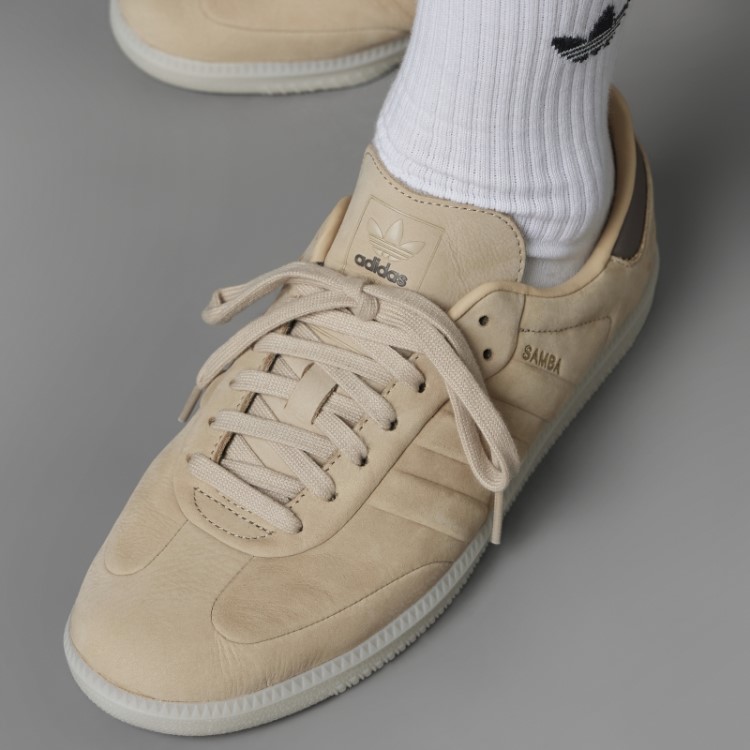 Sapatilhas De Samba Adidas Bege