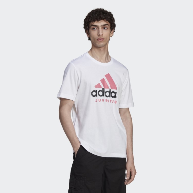 Camiseta Branca Adidas Juventus Dna