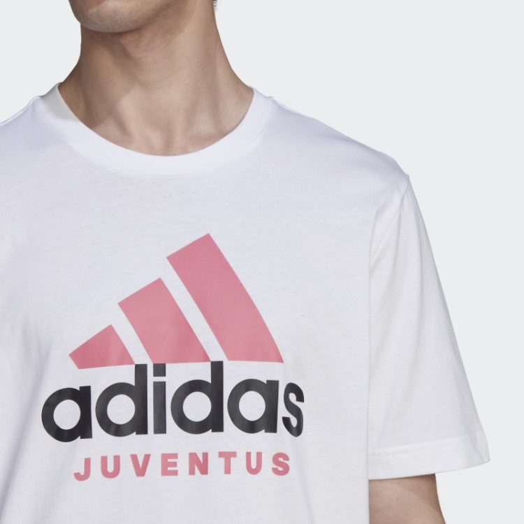Camiseta Branca Adidas Juventus Dna