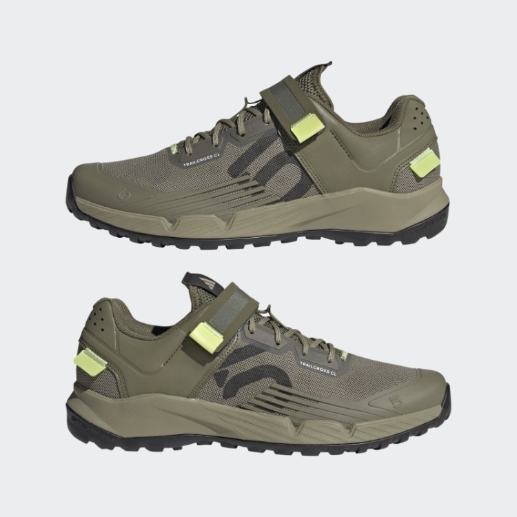 Tênis De Mountain Bike Adidas Five Ten Clip-in Hot Orbit Green