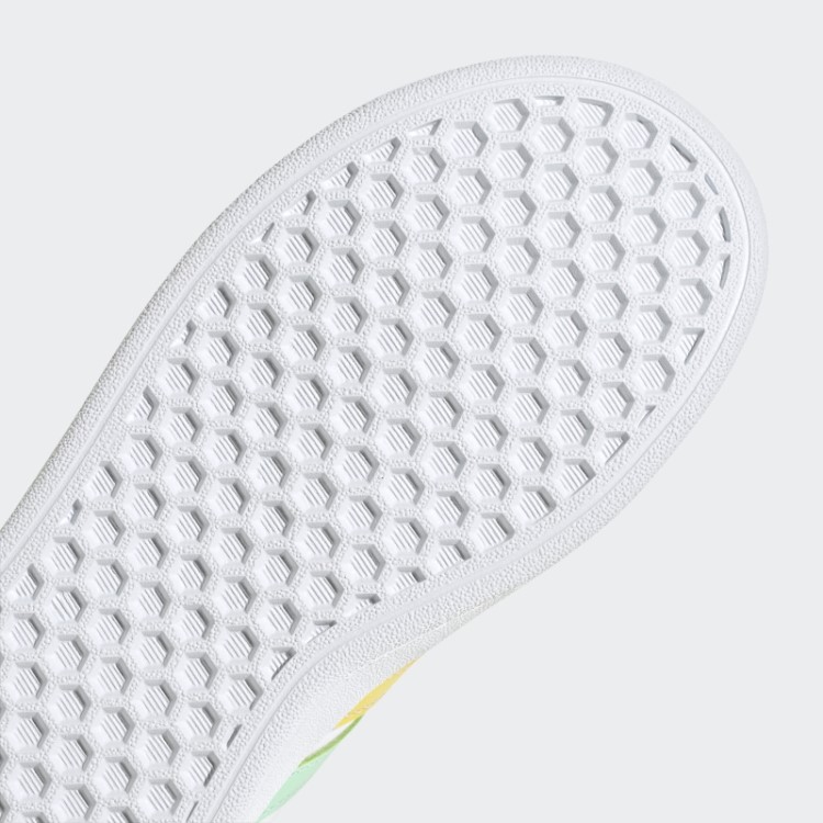 Tênis Com Cadarço Adidas Grand Court Estilo De Vida Menta