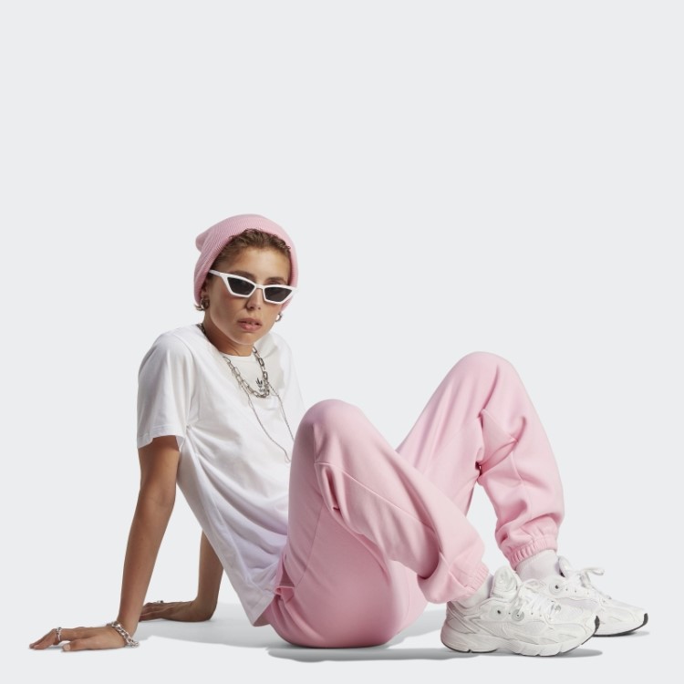 Joggers De Lã Essenciais Adidas True Pink