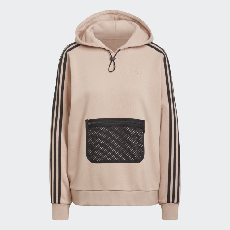 Adidas Moletom Cinza Pérola