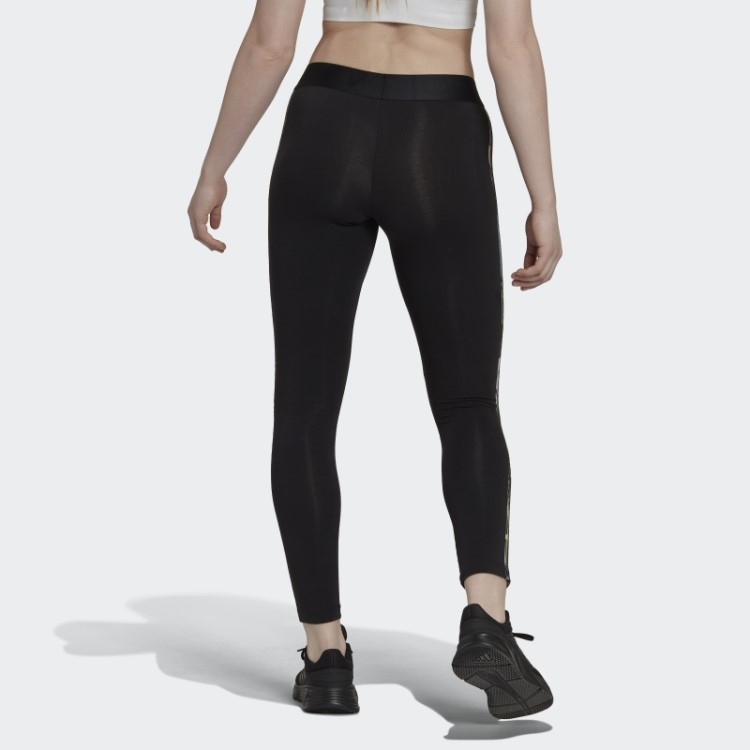 Legging Rosa Adidas 3 Listras