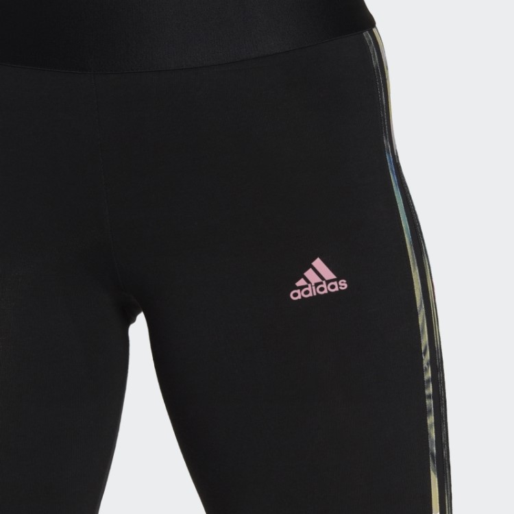 Legging Rosa Adidas 3 Listras