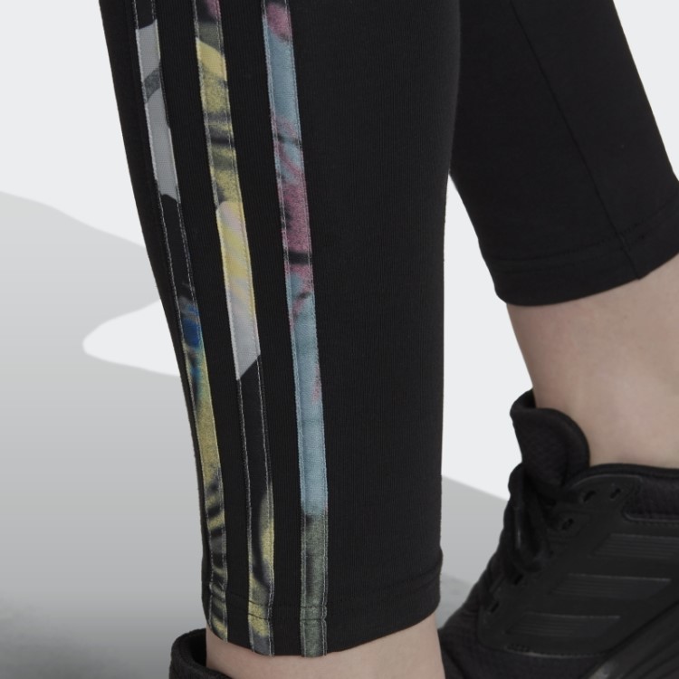 Legging Rosa Adidas 3 Listras