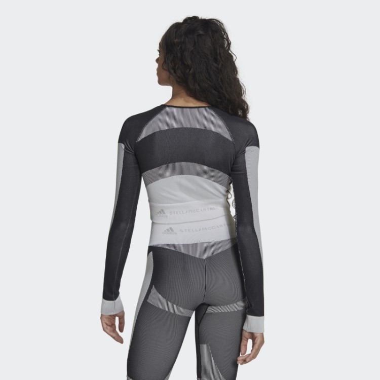 Adidas By Stella Mccartney Truestrength Top Cropped Fashion Preto