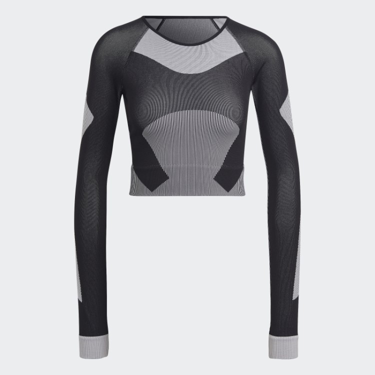 Adidas By Stella Mccartney Truestrength Top Cropped Fashion Preto