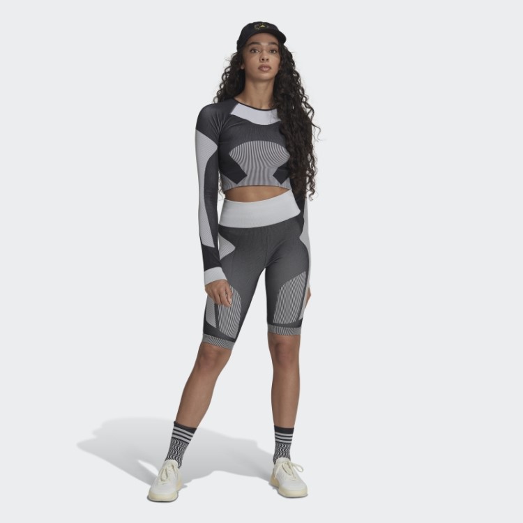 Adidas By Stella Mccartney Truestrength Top Cropped Fashion Preto
