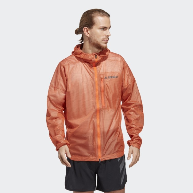 Terrex Agravic Jaqueta De Chuva De 2,5 Camadas Laranja Adidas Fashion