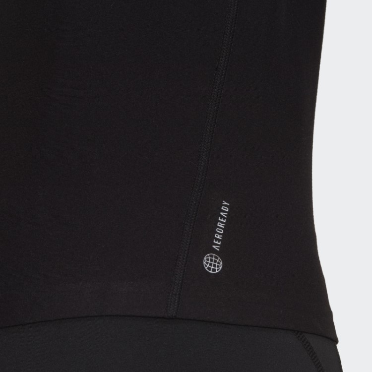Moletom Preto Adidas Own The Run Running Com Zíper 1/2