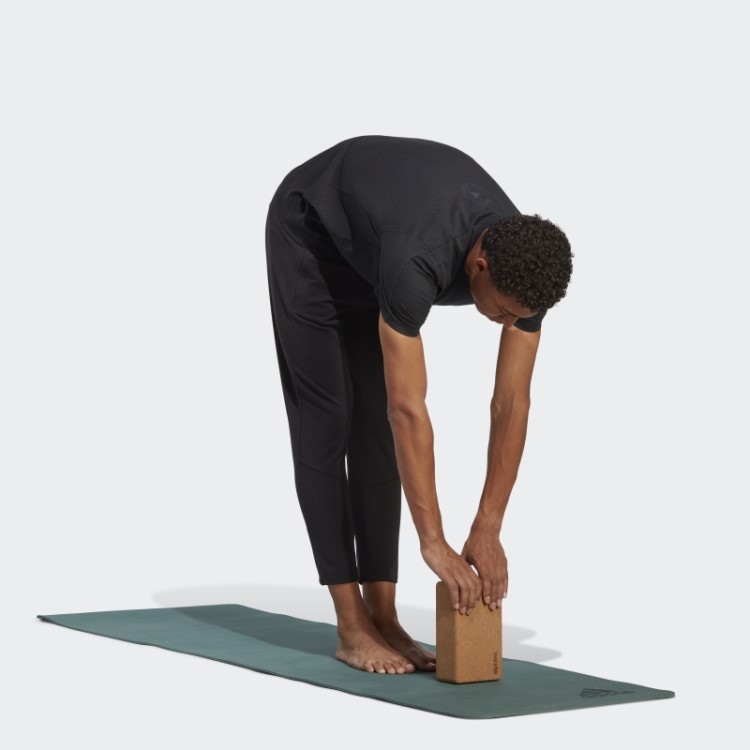 Calça De Treino Adidas Projetada Para Treinar Yoga 7/8 Preta