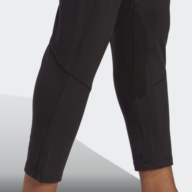 Calça De Treino Adidas Projetada Para Treinar Yoga 7/8 Preta