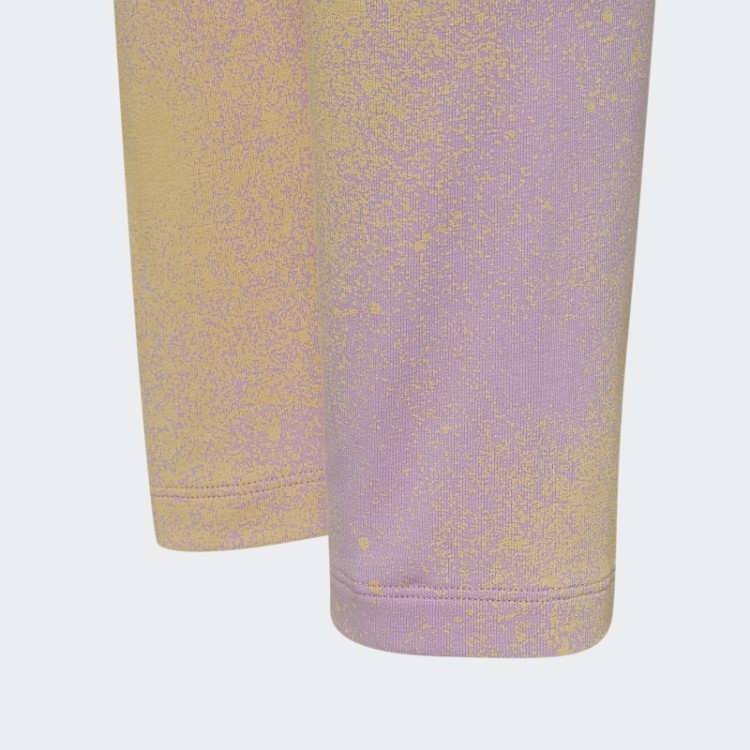 Leggings Com Estampa Gráfica Adidas Lilás