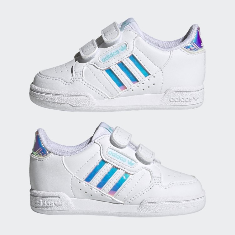 Tênis Branco Adidas Continental 80 Listras