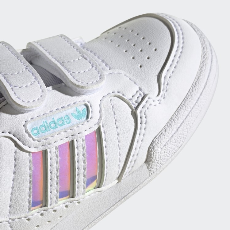 Tênis Branco Adidas Continental 80 Listras