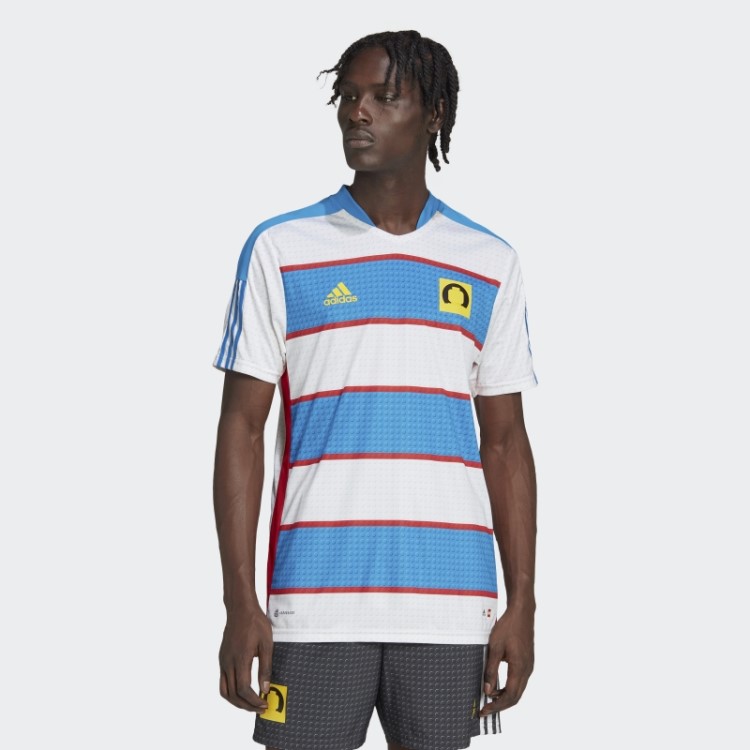 Camisa Azul Fashion Adidas Tiro X Lego