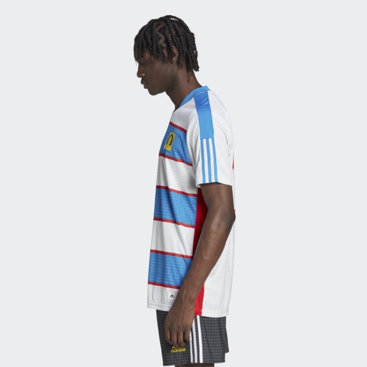Camisa Azul Fashion Adidas Tiro X Lego