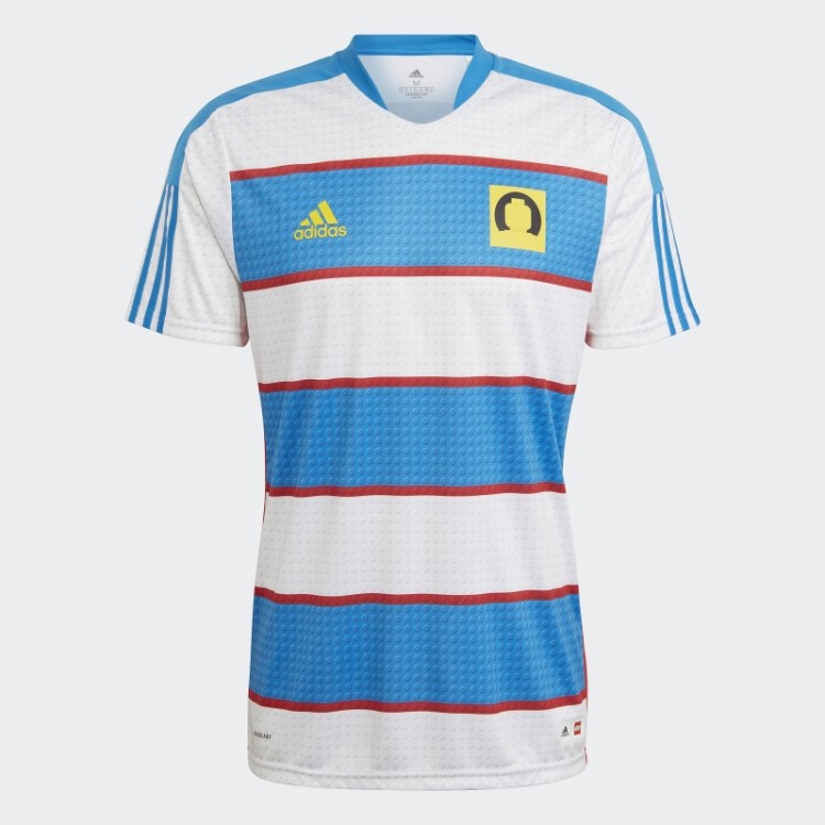 Camisa Azul Fashion Adidas Tiro X Lego