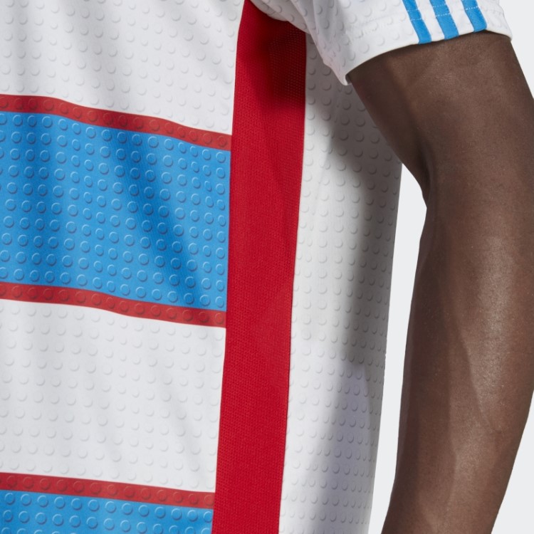 Camisa Azul Fashion Adidas Tiro X Lego