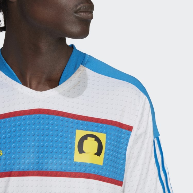 Camisa Azul Fashion Adidas Tiro X Lego