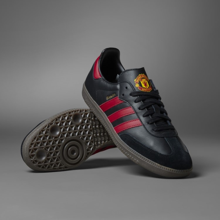Tênis Adidas Samba Manchester United Preto