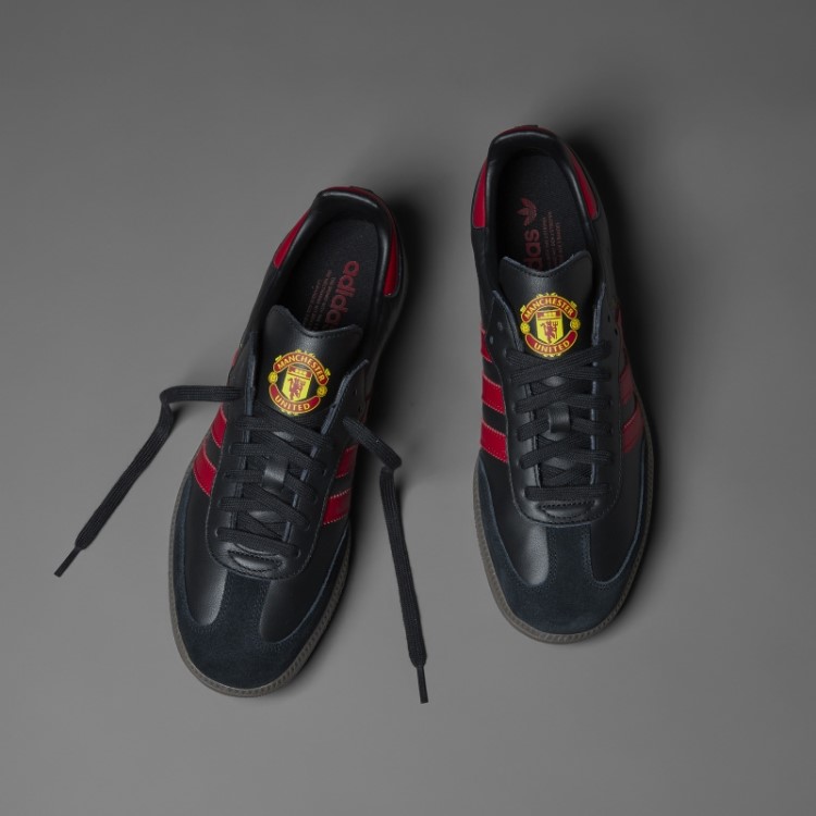 Tênis Adidas Samba Manchester United Preto