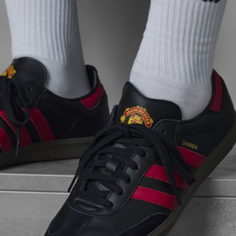 Tênis Adidas Samba Manchester United Preto