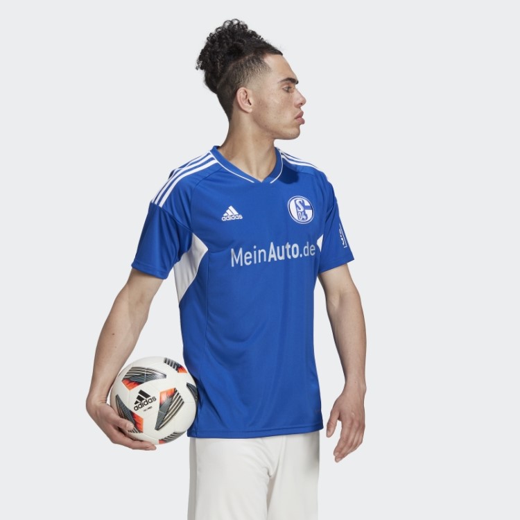 Camisa Azul Royal Adidas Fc Schalke 04 22/23