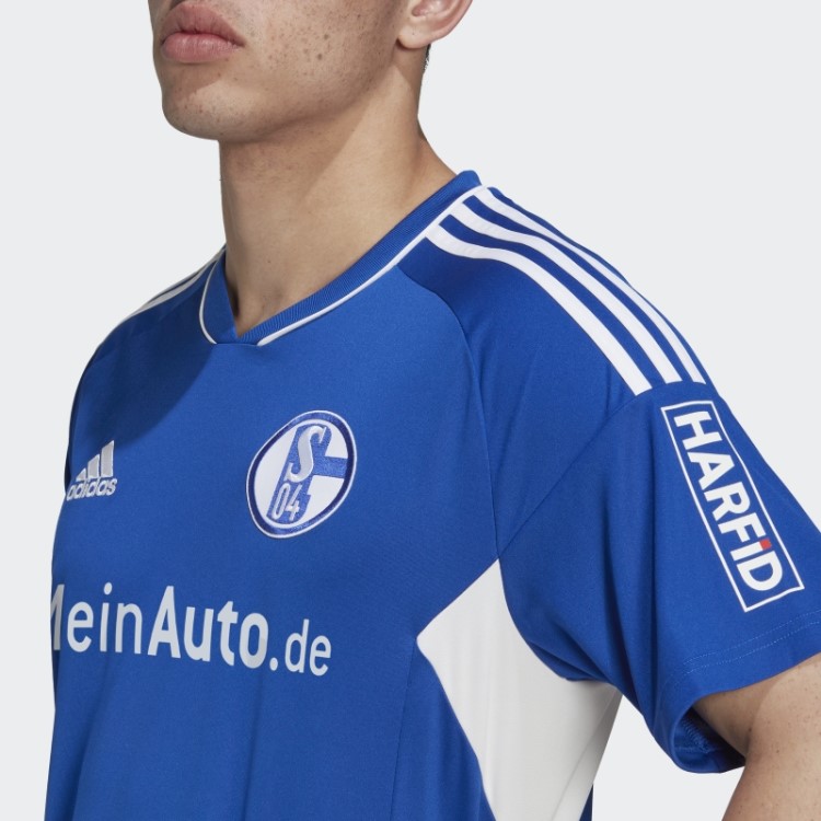 Camisa Azul Royal Adidas Fc Schalke 04 22/23