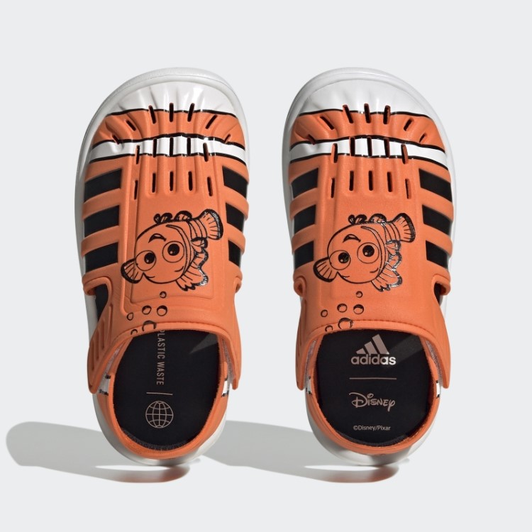 Sandálias De Verão Laranja Adidas Finding Nemo And Dory