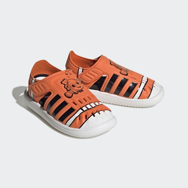 Sandálias De Verão Laranja Adidas Finding Nemo And Dory