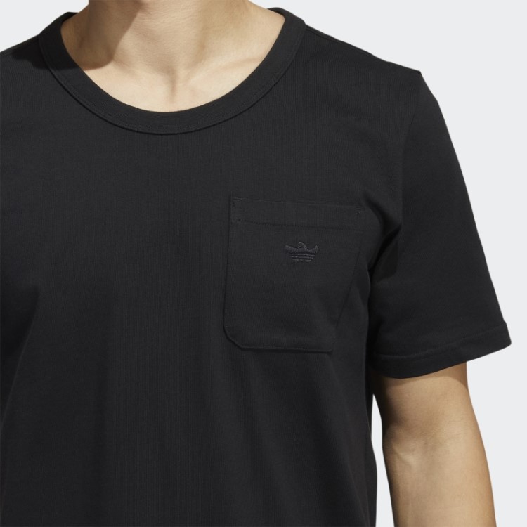 Camiseta Com Bolso Pesado Shmoofoil Adidas Preta