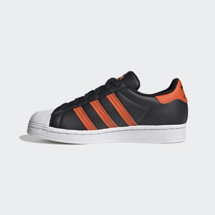Tênis Adidas Laranja Superstar