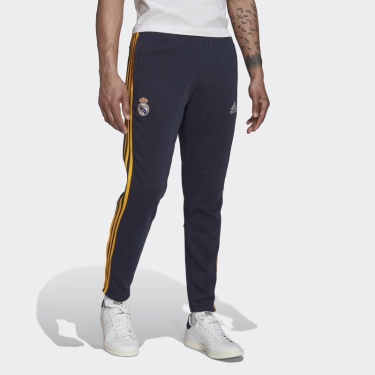 Calça Esportiva Adidas Night Navy Real Madrid Com As Três Listras